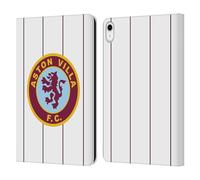 Head Case Designs Officially Licensed Aston Villa Football Club Retro 1982 2024 Crest Designs Leather Book Wallet Case Cover Compatible With Apple iPad 10.9 (2022)