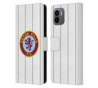 Head Case Designs Officially Licensed Aston Villa Football Club Retro 1982 2024 Crest Designs Leather Book Wallet Case Cover Compatible With Xiaomi Redmi A2
