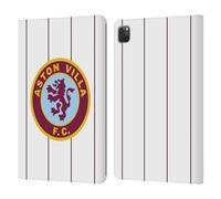 Head Case Designs Officially Licensed Aston Villa Football Club Retro 1982 2024 Crest Designs Leather Book Wallet Case Cover Compatible With Apple iPad Pro 11 2020/2021 / 2022