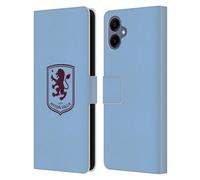 Head Case Designs Officially Licensed Aston Villa Football Club Villa Blue 2024 Crest Designs Leather Book Wallet Case Cover Compatible With Samsung Galaxy A06 4G