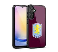 Head Case Designs Officially Licensed Aston Villa Football Club Villa Claret 2024 Crest Designs Gel Armour Case [Military Grade Protection] Compatible With Samsung Galaxy A25 5G