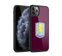Head Case Designs Officially Licensed Aston Villa Football Club Villa Claret 2024 Crest Designs Gel Armour Case [Military Grade Protection] Compatible With Apple iPhone 11 Pro Max