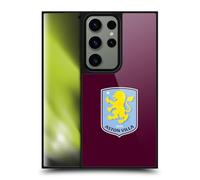 Head Case Designs Officially Licensed Aston Villa Football Club Villa Claret 2024 Crest Designs Gel Armour Case [Military Grade Protection] Compatible With Samsung Galaxy S24 Ultra 5G