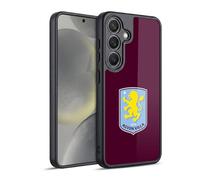 Head Case Designs Officially Licensed Aston Villa Football Club Villa Claret 2024 Crest Designs Gel Armour Case [Military Grade Protection] Compatible With Samsung Galaxy S24 5G