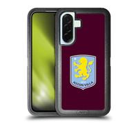 Head Case Designs Officially Licensed Aston Villa Football Club Villa Claret 2024 Crest Designs Ultra-Armoured Shockproof Case [Military Grade Protection] Compatible With Samsung Galaxy A36 5G
