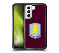 Head Case Designs Officially Licensed Aston Villa Football Club Villa Claret 2024 Crest Designs Ultra-Armoured Shockproof Case [Military Grade Protection] Compatible With Samsung Galaxy S21 5G
