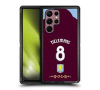 Head Case Designs Officially Licensed Aston Villa Football Club Youri Tielemans 2025/26 Players Home Kit Ultra-Armoured Shockproof Case [Military Grade] Compatible With Samsung Galaxy S22 Ultra 5G