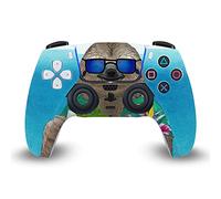 Head Case Designs Officially Licensed Barruf Sloth In Summer Art Mix Vinyl Faceplate Sticker Gaming Skin Decal Cover Compatible With Sony PlayStation 5 PS5 DualSense Controller