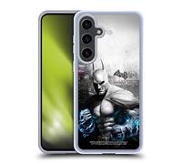 Head Case Designs Officially Licensed Batman Arkham City Armored Edition Key Art Gel Case [Military Grade Protection] Compatible With Samsung Galaxy S24+ 5G