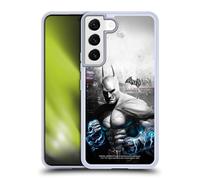 Head Case Designs Officially Licensed Batman Arkham City Armored Edition Key Art Gel Case [Military Grade Protection] Compatible With Samsung Galaxy S22 5G