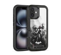 Head Case Designs Officially Licensed Batman Arkham City Catwoman Key Art Ultra-Armoured Shockproof Case [Military Grade Protection] Compatible With Apple iPhone 16