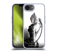Head Case Designs Officially Licensed Batman Arkham City Catwoman Villains Gel Case [Military Grade Protection] Compatible with Apple iPhone 16e and Compatible with MagSafe