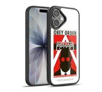 Head Case Designs Officially Licensed Batman Arkham City Hugo Strange Obey Order Graphics Gel Armour Case [Military Grade Protection] Compatible With Apple iPhone 17
