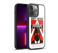 Head Case Designs Officially Licensed Batman Arkham City Hugo Strange Obey Order Graphics Gel Armour Case [Military Grade Protection] Compatible With Apple iPhone 13 Pro Max