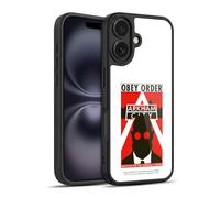 Head Case Designs Officially Licensed Batman Arkham City Hugo Strange Obey Order Graphics Gel Armour Case [Military Grade Protection] Compatible With Apple iPhone 16