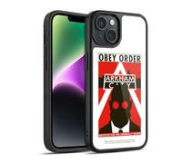 Head Case Designs Officially Licensed Batman Arkham City Hugo Strange Obey Order Graphics Gel Armour Case [Military Grade Protection] Compatible With Apple iPhone 14