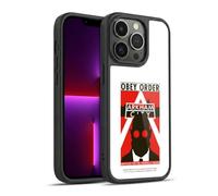 Head Case Designs Officially Licensed Batman Arkham City Hugo Strange Obey Order Graphics Gel Armour Case [Military Grade Protection] Compatible With Apple iPhone 13 Pro