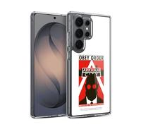 Head Case Designs Officially Licensed Batman Arkham City Hugo Strange Obey Order Graphics Gel Case [Military Grade Protection] Compatible With Samsung Galaxy S26 Ultra