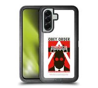Head Case Designs Officially Licensed Batman Arkham City Hugo Strange Obey Order Graphics Ultra-Armoured Shockproof Case [Military Grade Protection] Compatible With Samsung Galaxy A56 5G