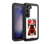Head Case Designs Officially Licensed Batman Arkham City Hugo Strange Obey Order Graphics Ultra-Armoured Shockproof Case [Military Grade Protection] Compatible With Samsung Galaxy S23 5G