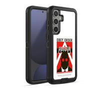 Head Case Designs Officially Licensed Batman Arkham City Hugo Strange Obey Order Graphics Ultra-Armoured Shockproof Case [Military Grade Protection] Compatible With Samsung Galaxy S24 FE