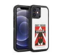 Head Case Designs Officially Licensed Batman Arkham City Hugo Strange Obey Order Graphics Ultra-Armoured Shockproof Case [Military Grade Protection] Compatible With Apple iPhone 12 / iPhone 12 Pro