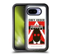 Head Case Designs Officially Licensed Batman Arkham City Hugo Strange Obey Order Graphics Ultra-Armoured Shockproof Case [Military Grade Protection] Compatible With Google Pixel 9A