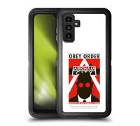 Head Case Designs Officially Licensed Batman Arkham City Hugo Strange Obey Order Graphics Ultra-Armoured Shockproof Case [Military Grade Protection] Compatible With Samsung Galaxy A13 5G (2021)