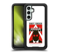 Head Case Designs Officially Licensed Batman Arkham City Hugo Strange Obey Order Graphics Ultra-Armoured Shockproof Case [Military Grade Protection] Compatible With Samsung Galaxy S23 FE 5G