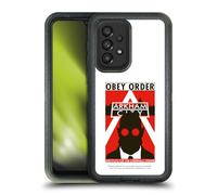 Head Case Designs Officially Licensed Batman Arkham City Hugo Strange Obey Order Graphics Ultra-Armoured Shockproof Case [Military Grade Protection] Compatible With Galaxy A33 5G (2022)