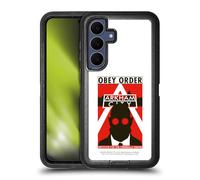 Head Case Designs Officially Licensed Batman Arkham City Hugo Strange Obey Order Graphics Ultra-Armoured Shockproof Case [Military Grade Protection] Compatible With Samsung Galaxy S25 FE