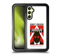 Head Case Designs Officially Licensed Batman Arkham City Hugo Strange Obey Order Graphics Ultra-Armoured Shockproof Case [Military Grade Protection] Compatible With Samsung Galaxy A34 5G