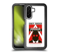 Head Case Designs Officially Licensed Batman Arkham City Hugo Strange Obey Order Graphics Ultra-Armoured Shockproof Case [Military Grade Protection] Compatible With Samsung Galaxy A26 5G