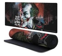 Head Case Designs Officially Licensed Batman Arkham City Joker Wrong with Me Graphics 37.4 x 15.75 x 0.16 inches (900 x 400 mm) - XL Gaming Office Desk PC Keyboard Mouse Mat Pad
