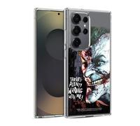 Head Case Designs Officially Licensed Batman Arkham City Joker Wrong With Me Graphics Gel Case [Military Grade Protection] Compatible with Samsung Galaxy S25 Ultra and Compatible with MagSafe