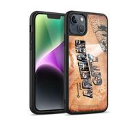 Head Case Designs Officially Licensed Batman Arkham City Postcard Graphics Gel Armour Case [Military Grade Protection] Compatible With Apple iPhone 14 Plus