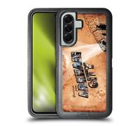 Head Case Designs Officially Licensed Batman Arkham City Postcard Graphics Ultra-Armoured Shockproof Case [Military Grade Protection] Compatible With Samsung Galaxy A56 5G