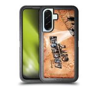 Head Case Designs Officially Licensed Batman Arkham City Postcard Graphics Ultra-Armoured Shockproof Case [Military Grade Protection] Compatible With Samsung Galaxy A36 5G