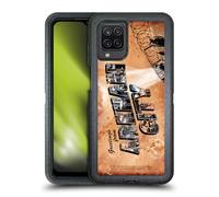 Head Case Designs Officially Licensed Batman Arkham City Postcard Graphics Ultra-Armoured Shockproof Case [Military Grade Protection] Compatible With Samsung Galaxy A12 (2020)