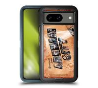 Head Case Designs Officially Licensed Batman Arkham City Postcard Graphics Ultra-Armoured Shockproof Case [Military Grade Protection] Compatible With Google Pixel 8