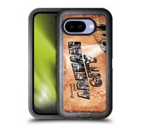 Head Case Designs Officially Licensed Batman Arkham City Postcard Graphics Ultra-Armoured Shockproof Case [Military Grade Protection] Compatible With Google Pixel 9A