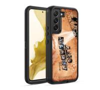 Head Case Designs Officially Licensed Batman Arkham City Postcard Graphics Ultra-Armoured Shockproof Case [Military Grade Protection] Compatible With Samsung Galaxy S22 5G