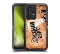 Head Case Designs Officially Licensed Batman Arkham City Postcard Graphics Ultra-Armoured Shockproof Case [Military Grade Protection] Compatible With Samsung Galaxy A53 5G (2022)