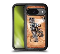 Head Case Designs Officially Licensed Batman Arkham City Postcard Graphics Ultra-Armoured Shockproof Case [Military Grade Protection] Compatible With Google Pixel 9 / Pixel 9 Pro