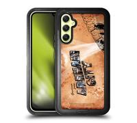 Head Case Designs Officially Licensed Batman Arkham City Postcard Graphics Ultra-Armoured Shockproof Case [Military Grade Protection] Compatible With Samsung Galaxy A34 5G