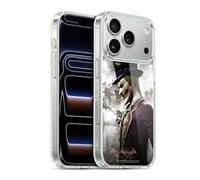 Head Case Designs Officially Licensed Batman Arkham Knight Joker Characters Gel Case [Military Grade Protection] Compatible with Apple iPhone 17 Pro and Compatible with MagSafe