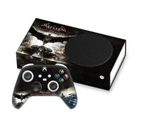 Head Case Designs Officially Licensed Batman Arkham Knight Key Art Graphics Vinyl Sticker Gaming Skin Decal Cover Compatible With Xbox Series S Console and Controller Bundle
