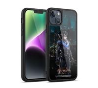 Head Case Designs Officially Licensed Batman Arkham Knight Nightwing Characters Gel Armour Case [Military Grade Protection] Compatible With Apple iPhone 14 Plus