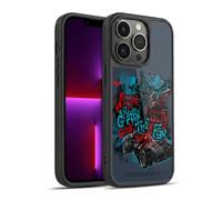 Head Case Designs Officially Licensed Batman Arkham Knight Welcome To Gotham Graphics Gel Armour Case [Military Grade Protection] Compatible With Apple iPhone 13 Pro