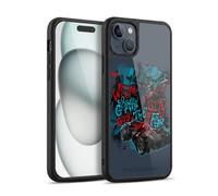 Head Case Designs Officially Licensed Batman Arkham Knight Welcome To Gotham Graphics Gel Armour Case [Military Grade Protection] Compatible With Apple iPhone 15 Plus
